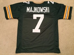 UNSIGNED CUSTOM Sewn Stitched Don Majkowski Green Jersey - M, L, XL, 2XL, 3XL - Picture 1 of 2