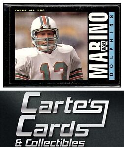 Dan Marino 1985 Topps #314 Miami Dolphins All Pro Hall of Fame 2nd Year