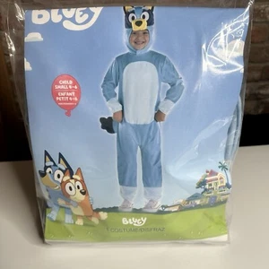 Bluey Costume Child Size 4 5 6 child Kids Halloween Dress up TV Show Cartoon New - Picture 1 of 8