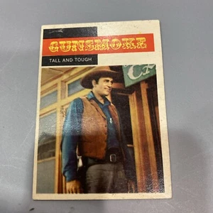 1958 Topps, TV Westerns, #15 Gunsmoke, Tall And Tough - Bild 1 von 2