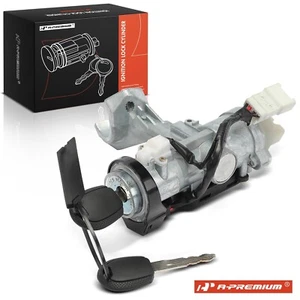 Ignition Lock Cylinder Zamak 5 w/2-Key for Kia Spectra Spectra5 05-07 Auto Trans - Picture 1 of 9