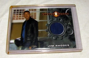 2008 COA Material worn by Terrence Howard as Jim Rhodes Marvel Ironman Card - Picture 1 of 12