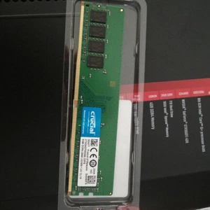 Crucial 16GB (2x 8GB ) DDR4 2666MHz PC4-21300 288Pin CL19 Desktop Memory RAM Kit - Picture 1 of 5