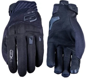 GUANTI MOTO FIVE RS3 EVO NERO BLACK CORTO PROTEZIONI TOUCH SCREEN TG XL - Foto 1 di 1