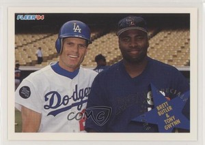 1994 Fleer Brett Butler Tony Gwynn #711 HOF