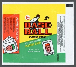 1968 Topps Baseball 5 ¢ Wax Pack Wrapper Nolan Ryan Rookie Playing Card Version - Bild 1 von 1