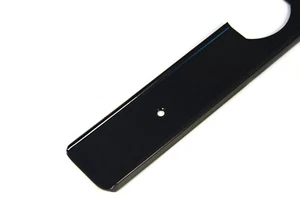 ABSCHLUSSLEISTE Eckleiste Winkelleisten Arbeitsplatte Leiste 38mm Schwarz Nova - Picture 1 of 5