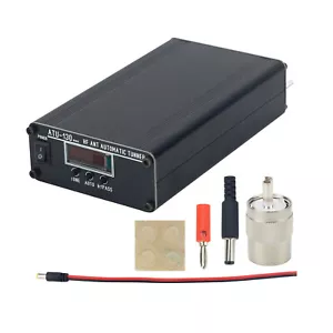 ATU-130 200W HF Automatyczny tuner antenowy 3,5-54MHz Krótkofalowy z czarnym panelem - Zdjęcie 1 z 6
