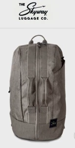The Skyway Luggage Co. Rainier Compact Duffel Backpack Beige NWT - Picture 1 of 4