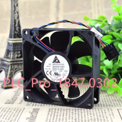 1PCS NEW Delta QUR0812SH 80mm x 25mm Cooling Fan PWM DC12V 0.50A 4Pin Fast ship - Image 1 of 4