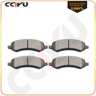 Pastillas de freno delanteras de cerámica para Dodge Ram 1500 2018 2017 2016 2015 2014 2013-2006 Foto 1 de 4