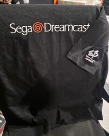 Vintage Sega Dreamcast 1999 Promo T-Shirt Electronics Boutique - Black  L / XL