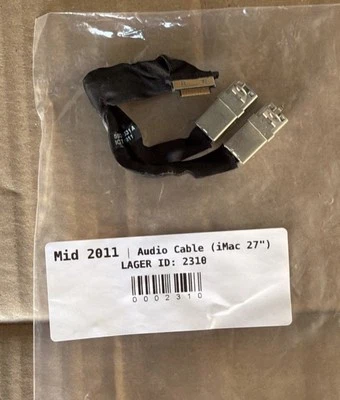 Mid 2011 | Audio Cable (iMac 27") Kabel Apple - Bild 1 von 2