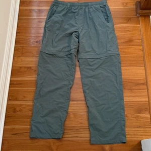 Columbia Omni-Shade Sonnenschutz Cargohose für Herren salbeigrün Größe W32 Large - Bild 1 von 8