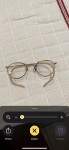 Marcos de gafas vintage de alambre Full-Vu rellenos de oro 1/10 12K Bausch & Lomb - Imagen 1 de 4