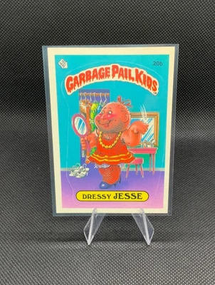1985 Topps Garbage Pail Kids Series 1 #20b Dressy Jesse *Matte* - Image 1 of 2