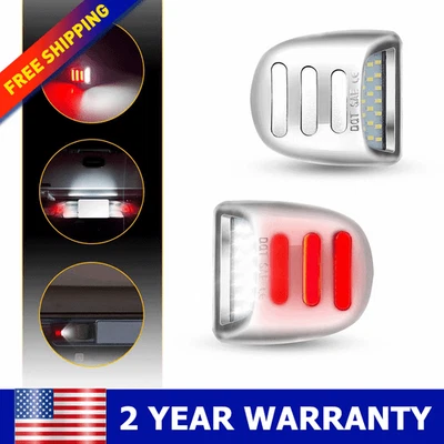 Lámpara de luz LED cromada para matrícula para Cadillac Escalade/Escalade ESV 2002-2006 Foto 1 de 4