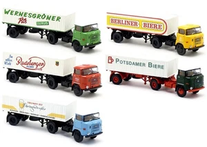 Brekina IFA W 50 Bier Tank Sattelzug Tankwagen Tanker W50 DDR Auswahl 1:87 H0 - Picture 1 of 16