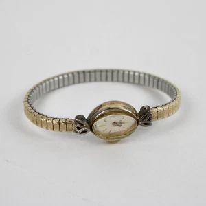 Elgin 10k Gold Vintage Damen Armbanduhr, SS Boden, Swiss Made, ungeprüft  - Bild 1 von 5