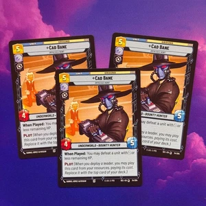 Cad Bane Impressed Now? 34 034 SEC Secrets of Power SWU Star Wars Unlimited 3x - Bild 1 von 5