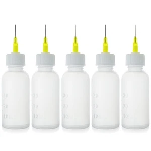 FJNATINH 30cc Nadelspitze Kleber Quetschflasche, Präzisionsspitzen Applikator Flasche... - Bild 1 von 9