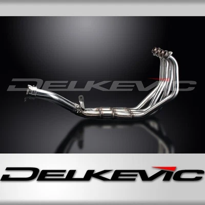 HONDA CBR900RR FIREBLADE 92-99 EXHAUST STAINLESS DOWNPIPES & LINKPIPE OEM COM - Image 1 of 3