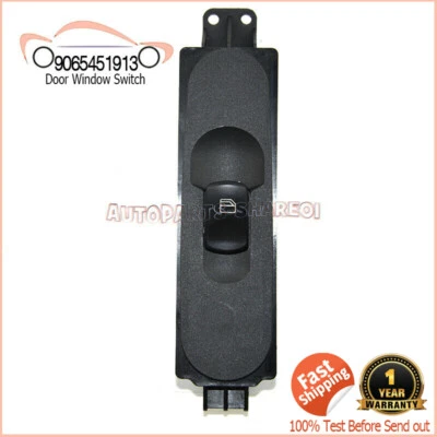 Interruptor de control de ventana de puerta eléctrica lado pasajero para Mercedes-Benz Sprinter 906 Foto 1 de 4