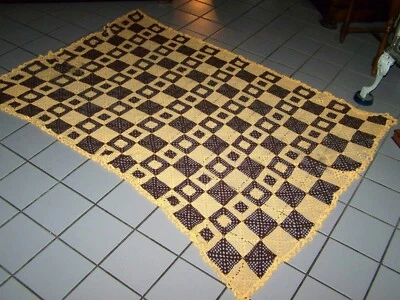 Couverture Plaid Couvre lit Vintage Patchwork Crochet 190x160 ZOOT - Photo 1/3