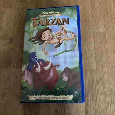 Tarzan - Walt Disney Meisterwerke - VHS - Bild 1 von 4
