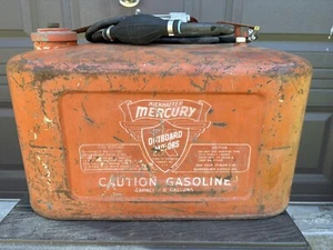 Vintage Kiekhaefer Mercury Außenborder 6 Liter Benzinkanister - Bild 1 von 9