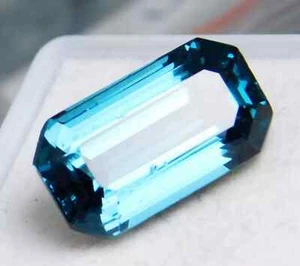 Turmalina Indicolita Azul Natural 7-8 Ct Afgana Piedras Preciosas Sueltas Certificado EGL - Imagen 1 de 5