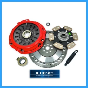 KIT DE EMBRAGUE UFC ETAPA 4 + VOLANTE DE CARRERA para 02-05 SUBARU IMPREZA WRX 5 VELOCIDADES EJ205 - Imagen 1 de 3
