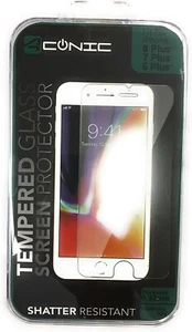 Aconic Tempered Glass Screen Protector for iPhone 6 Plus, 7 Plus and 8 Plus - Picture 1 of 1