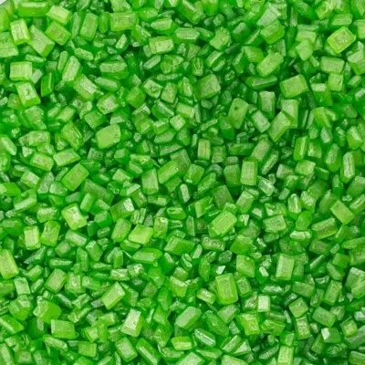 Una pizca de azúcar con brillo verde 30 g comestible para pasteles espolvorea día de San Patricio 1359 Foto 1 de 4