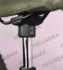 Von Giese VG BMX SEAT GUTS CNC Aluminum for 7/8" Post Made USA BLACK Haro SE GT