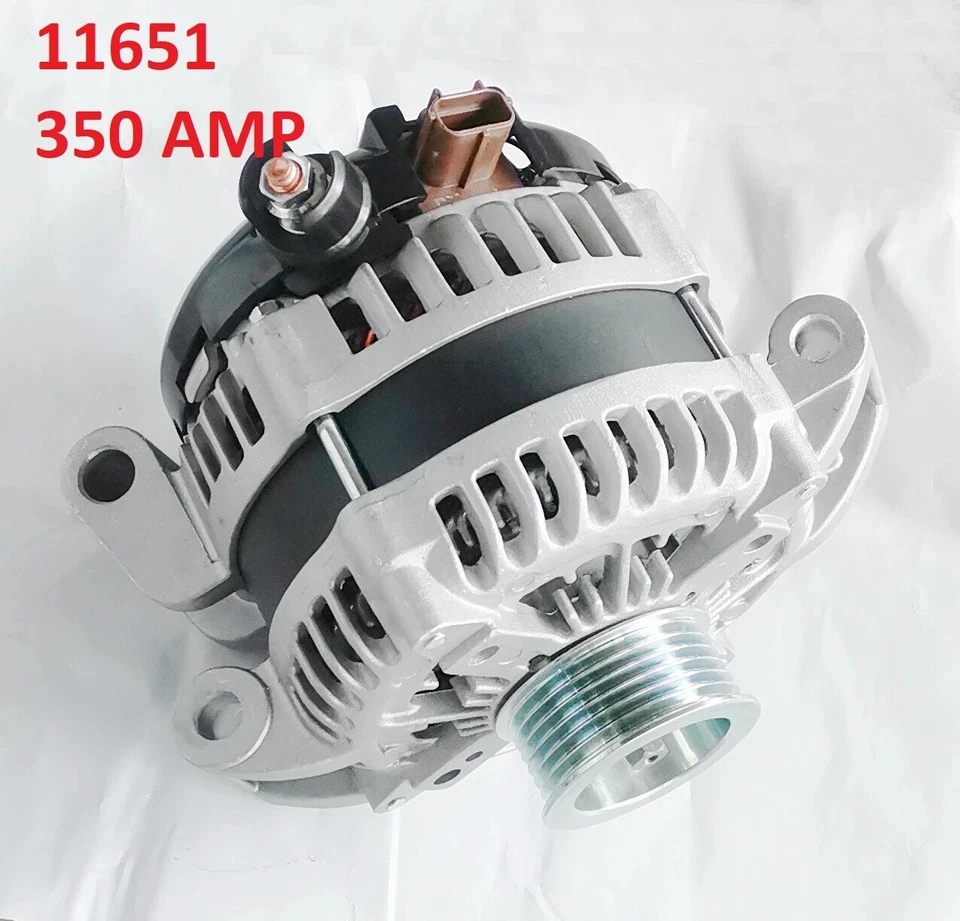 350 Amp Alternator Hair pin HIgh output Ford F-350 V8 6.2L  2011-2013 11651 — 第 1/2 张图片