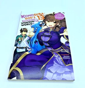 Konosuba God's Blessing on This Wonderful World! Volume 13 Light Novel - Imagen 1 de 4