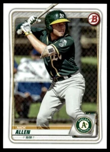 Bowman Prospects 2020 Nick Allen Oakland Athletics #BP-105 - Imagen 1 de 2