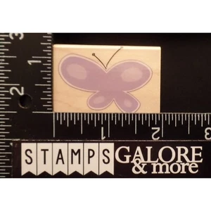 HERO ARTS RUBBER STAMPS C2698 BUTTERFLY NOTE GARDEN FLOWERS #1378 - Picture 1 of 2