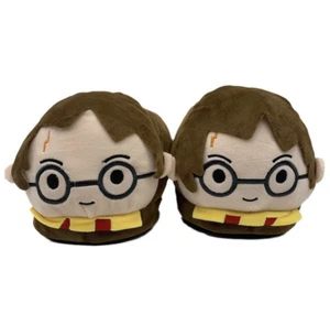 Pantofole peluche cartone animato Harry Potter uomo donna morbide imbottite scarpe pavimento caldo 28 cm - Foto 1 di 4