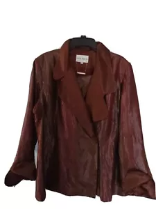 Chaqueta para mujer Lily & Taylor New York Paris 18 L XL cobre hecha en EE. UU. - Imagen 1 de 13