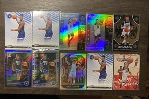 Jarrett Culver Rookie Card / Prizm / Parallel Minnesota Timberwolves 10 Card Lot - Picture 1 of 2