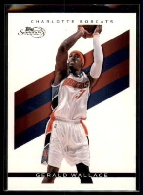 2008-09 Topps Signature Gerald Wallace Charlotte Bobcats #TS-GW 32/2325 - Image 1 of 2