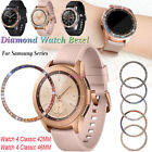 For Samsung Galaxy Watch 4 Classic 42/46mm Metal Bezel Ring Protective Case NEW