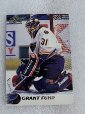 1998-99 Pacific Blues Hockey Card #31 Grant Fuhr NHL St. Louis Blues Hockey Card