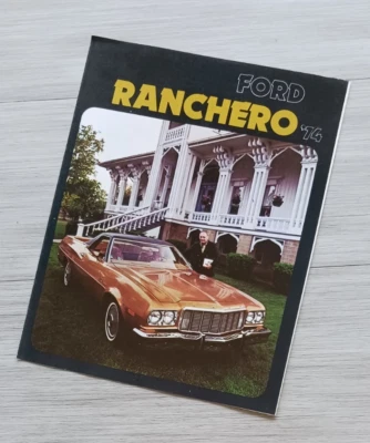 1974 Ford RANCHERO каталог / брошюра / брошюра: GT, SQUIRE, 500, 460 - Изображение 1 из 4