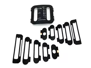 99-04 Jeep Grand Cherokee QUADRA-DRIVE II Shifter Face Plate Trim W/ Sliders - Foto 1 di 6