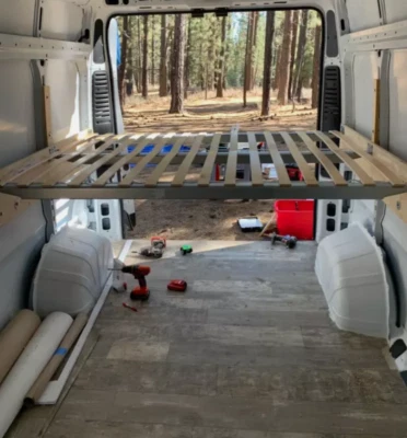 3x Beam Mercedes Benz Sprinter Camper Van Full Bed Support 55" to 79" Sleeper - Image 1 of 4