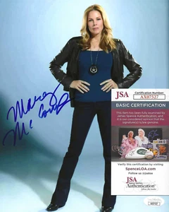 Foto firmada por Mary McCormack de 8x10 con certificado de autenticidad JSA #AX07527 a la vista - Imagen 1 de 2