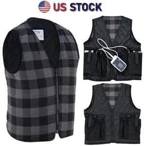 LVAD Grey Flannel Vest for HeartMate 2 & 3 Comfortable & Durable Clothing S-3XL - Picture 1 of 8